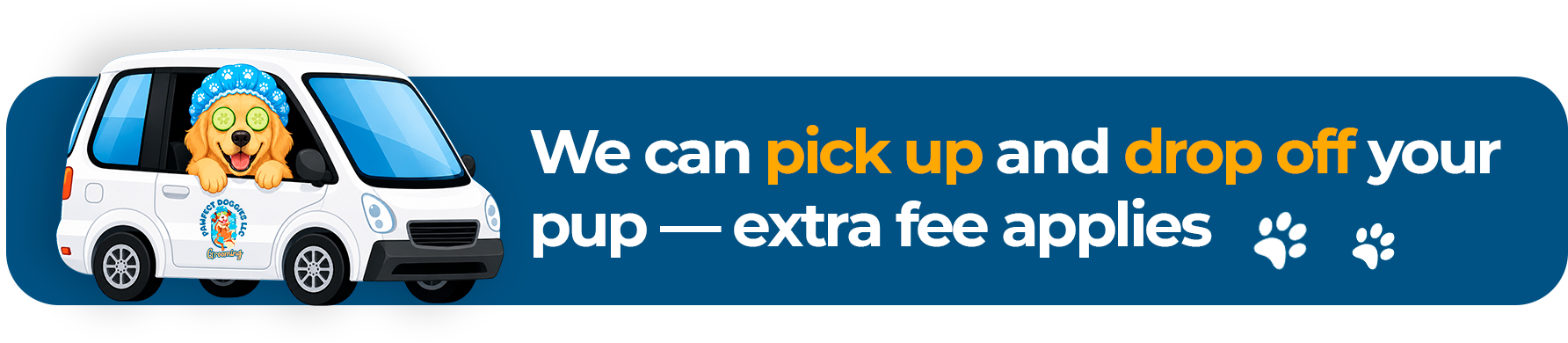 Pickup and drop-off service available