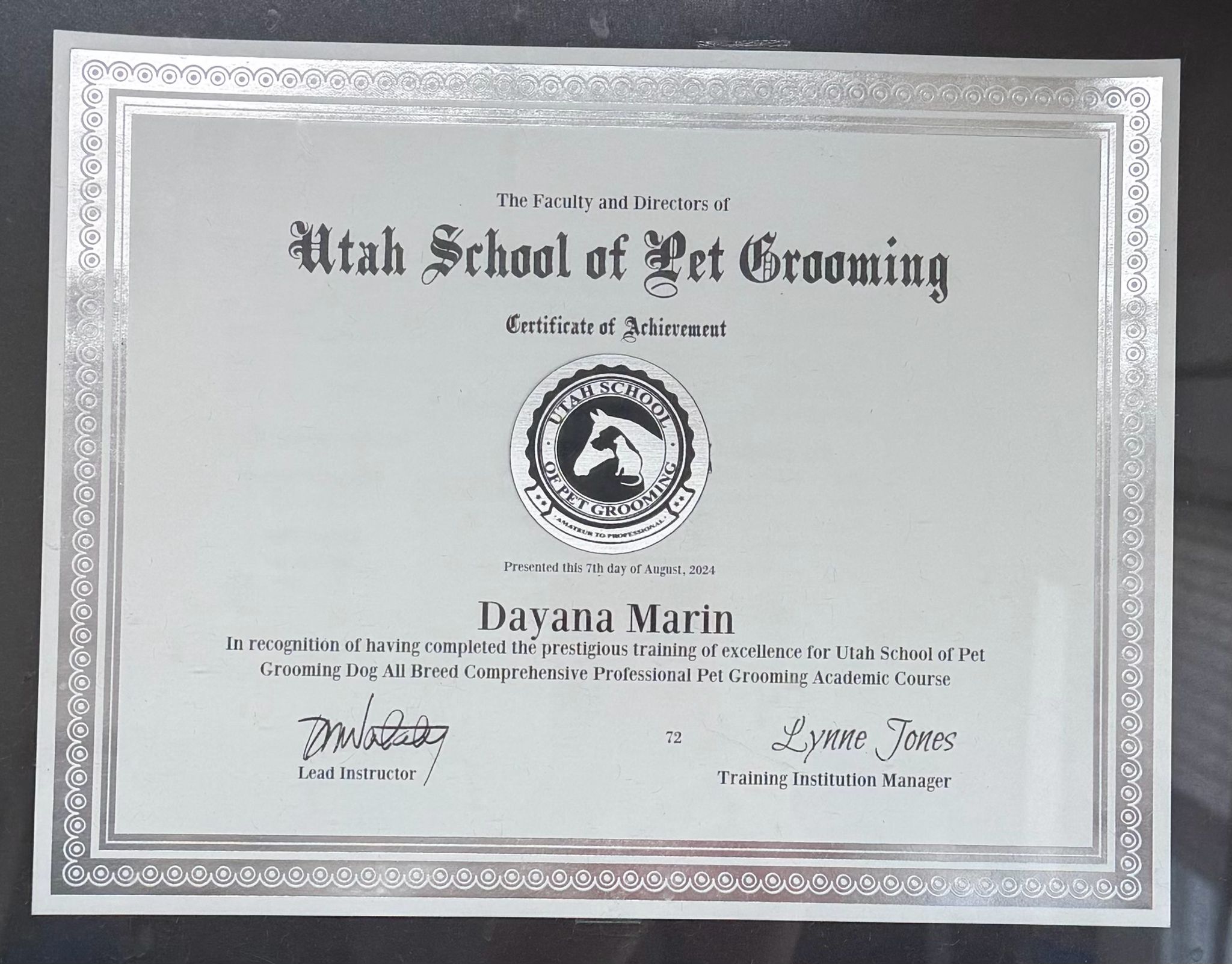 Utah School of Pet Grooming