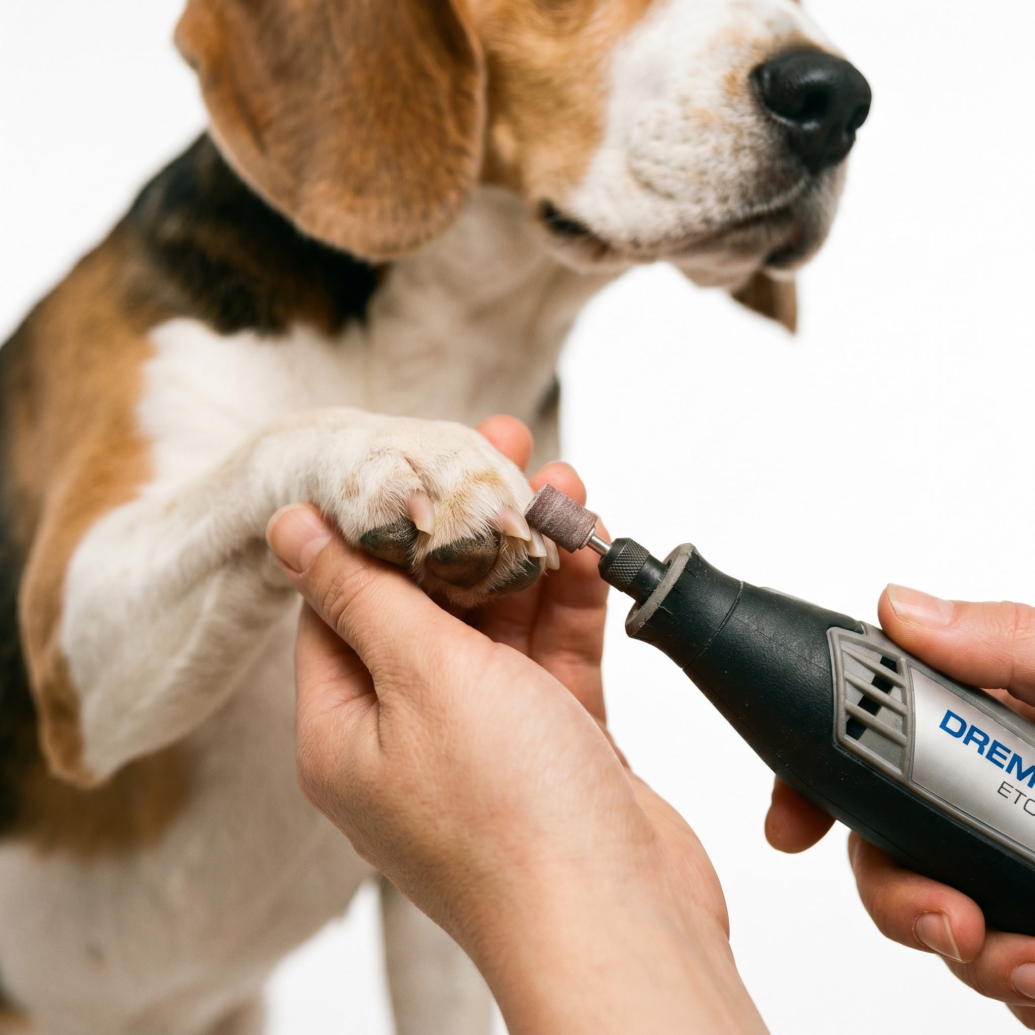 Dog nail trimming and filing service
